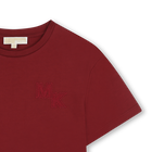 Kurz&auml;rmeliges T-Shirt aus Jersey MICHAEL KORS 
                    M&Auml;DCHEN