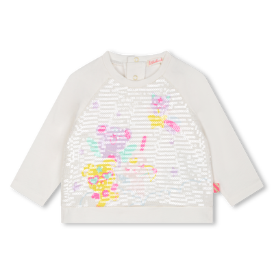 Baumwoll-Shirt mit Pailletten BILLIEBLUSH M&Auml;DCHEN