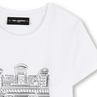 T-Shirt mit Druck KARL LAGERFELD KIDS 
                    M&Auml;DCHEN