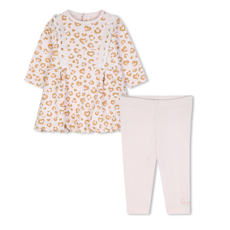 Set aus Kleid und Leggings KENZO KIDS 
                        M&Auml;DCHEN