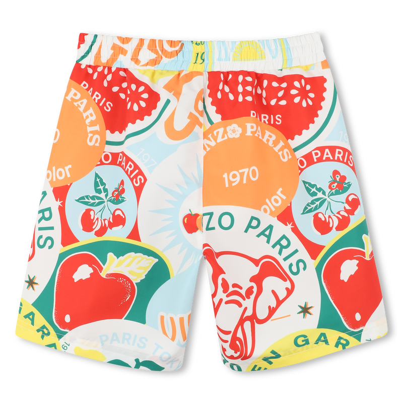 Bedruckte Badeshorts KENZO KIDS 
                        JUNGE