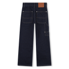 Weite Jeans mit Steppn&auml;hten ZADIG & VOLTAIRE 
                    JUNGE