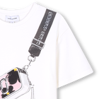 Kurz&auml;rmeliges Baumwollkleid MARC JACOBS 
                    M&Auml;DCHEN