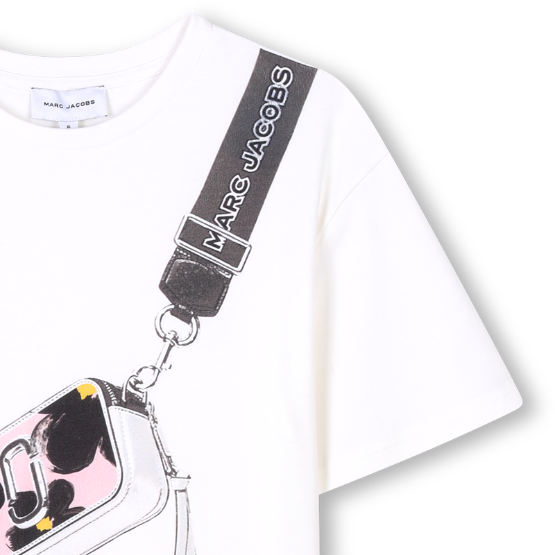 Kurz&auml;rmeliges Baumwollkleid MARC JACOBS 
                        M&Auml;DCHEN