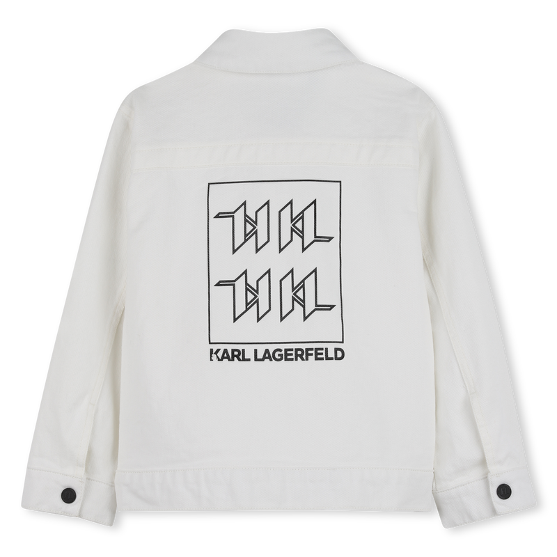 JEANSJACKE MIT REISSVERSCHLUSS KARL LAGERFELD KIDS 
                        JUNGE