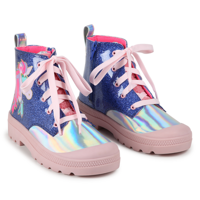 Schn&uuml;r-Stiefeletten mit Zipper BILLIEBLUSH M&Auml;DCHEN