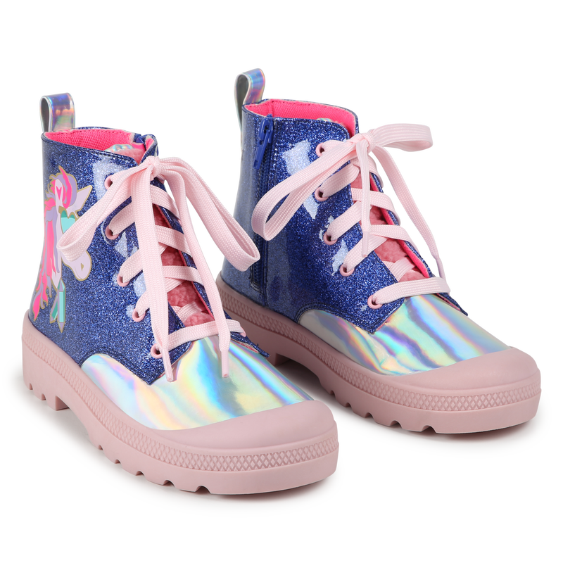 Schn&uuml;r-Stiefeletten mit Zipper BILLIEBLUSH 
                        M&Auml;DCHEN