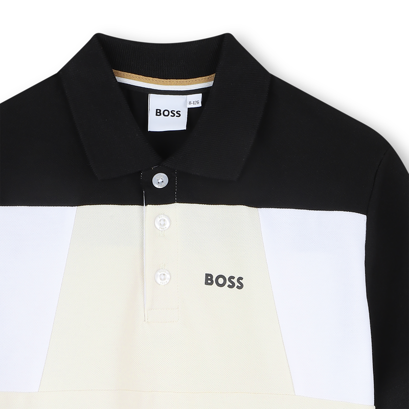 Poloshirt mit Farbblockmuster BOSS 
                        JUNGE