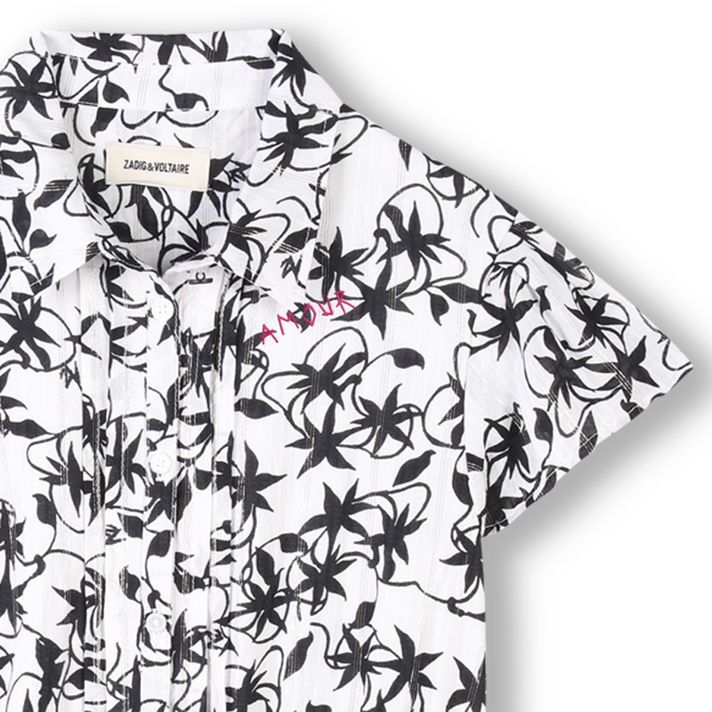 Print-Kleid mit Kn&ouml;pfen ZADIG & VOLTAIRE 
                        M&Auml;DCHEN