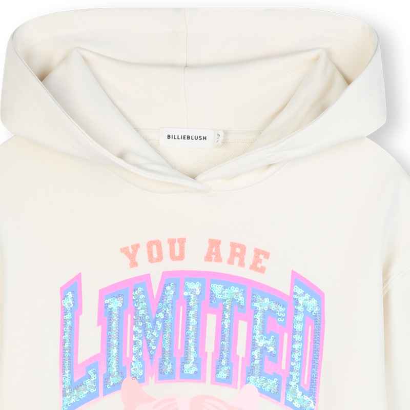 Kleid aus Fleece mit Kapuze BILLIEBLUSH 
                        M&Auml;DCHEN