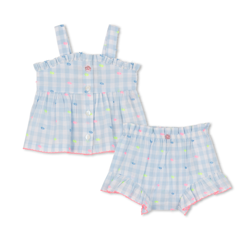 TR&Auml;GER-TOP-SET + SHORTS BILLIEBLUSH 
                        M&Auml;DCHEN