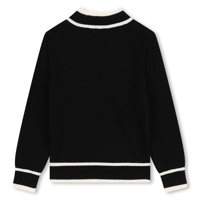 Pullover mit Logo-Stickerei KARL LAGERFELD KIDS 
                        M&Auml;DCHEN