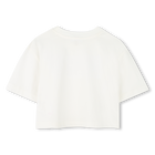 Baumwoll-T-Shirt mit Stickerei MICHAEL KORS 
                    M&Auml;DCHEN