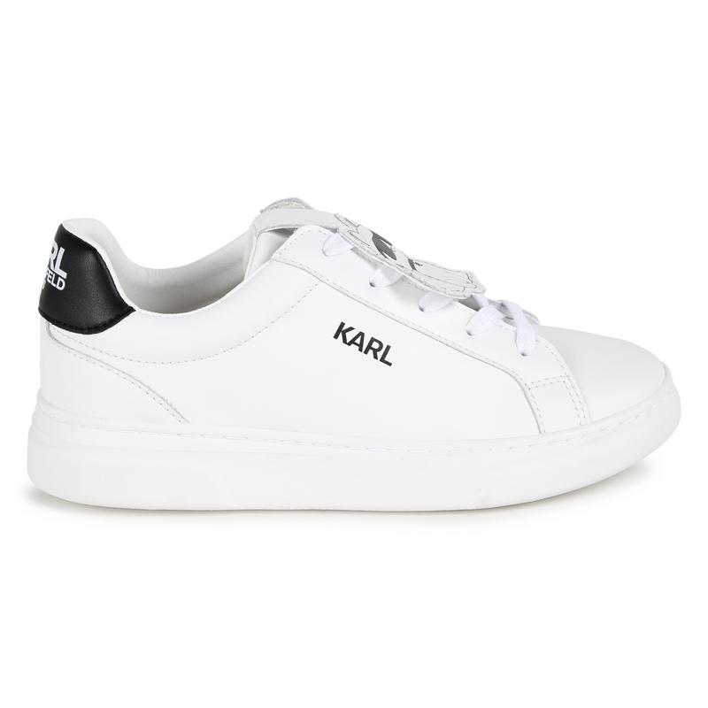 Low-Sneaker aus Leder KARL LAGERFELD KIDS 
                        MÄDCHEN