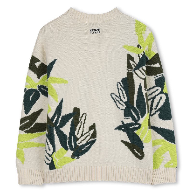 CARDIGAN mit V-Ausschnitt KENZO KIDS 
                        UNISEX