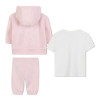 Set aus T-Shirt + Strickjacke + Hose KENZO KIDS 
                    UNISEX