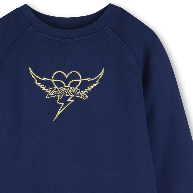 SWEATSHIRT MIT RUNDHALSAUSSCHNITT ZADIG & VOLTAIRE 
                        M&Auml;DCHEN