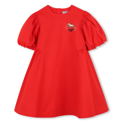KLEID MIT BALLON&Auml;RMELN KENZO KIDS M&Auml;DCHEN