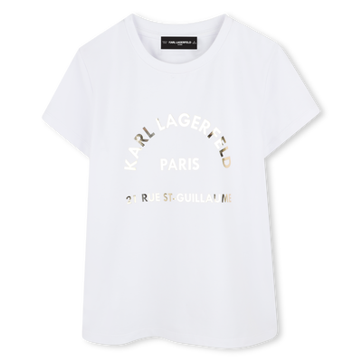 Kurzarm-T-Shirt KARL LAGERFELD KIDS M&Auml;DCHEN