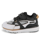 Sneaker mit elastischen Schn&uuml;rsenkeln BOSS 
                    JUNGE
