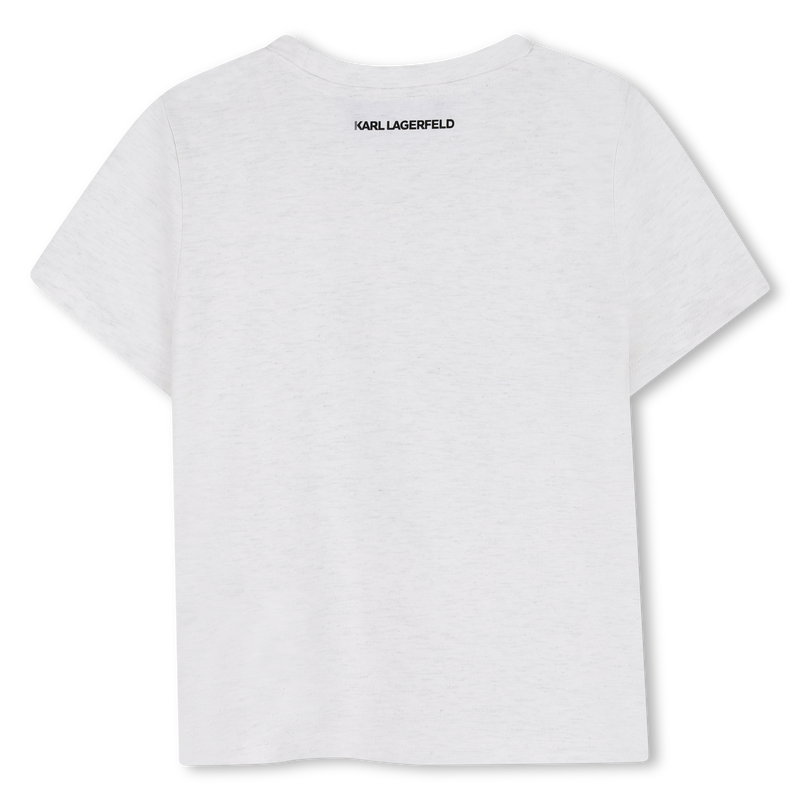 KURZ&Auml;RMELIGES T-SHIRT KARL LAGERFELD KIDS 
                        M&Auml;DCHEN