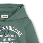 Fleece-Kapuzenpullover ZADIG & VOLTAIRE 
                    JUNGE