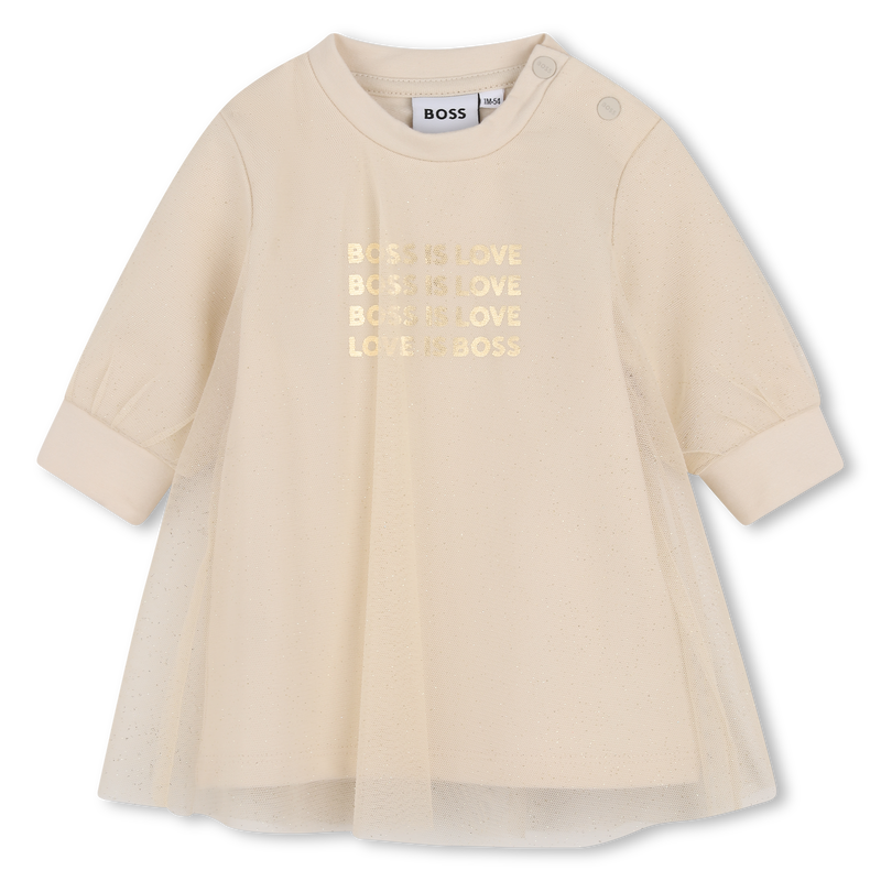 Langarmkleid BOSS 
                        M&Auml;DCHEN