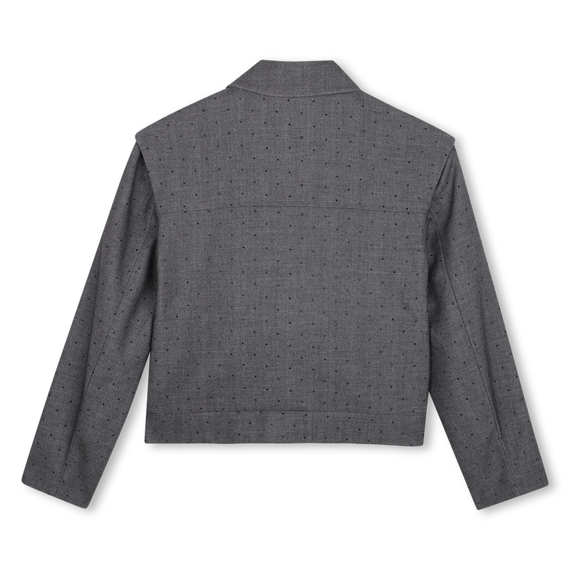 Joggingcardigan KARL LAGERFELD KIDS 
                        M&Auml;DCHEN