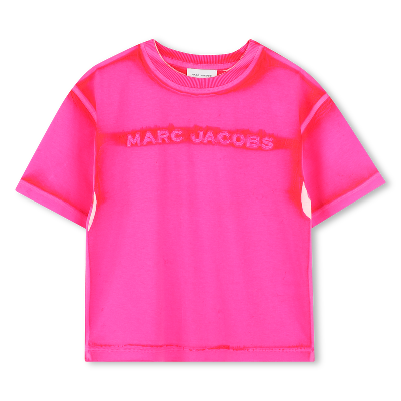 Baumwoll-T-Shirt mit Stickerei MARC JACOBS 
                        UNISEX