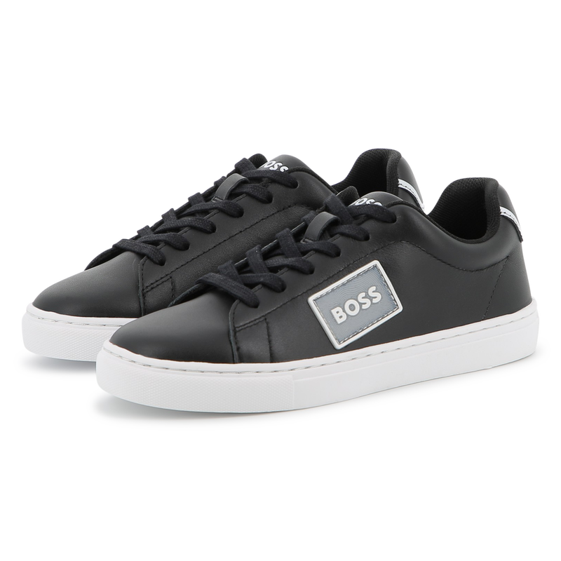 Sneaker aus Rindsleder BOSS 
                        JUNGE
