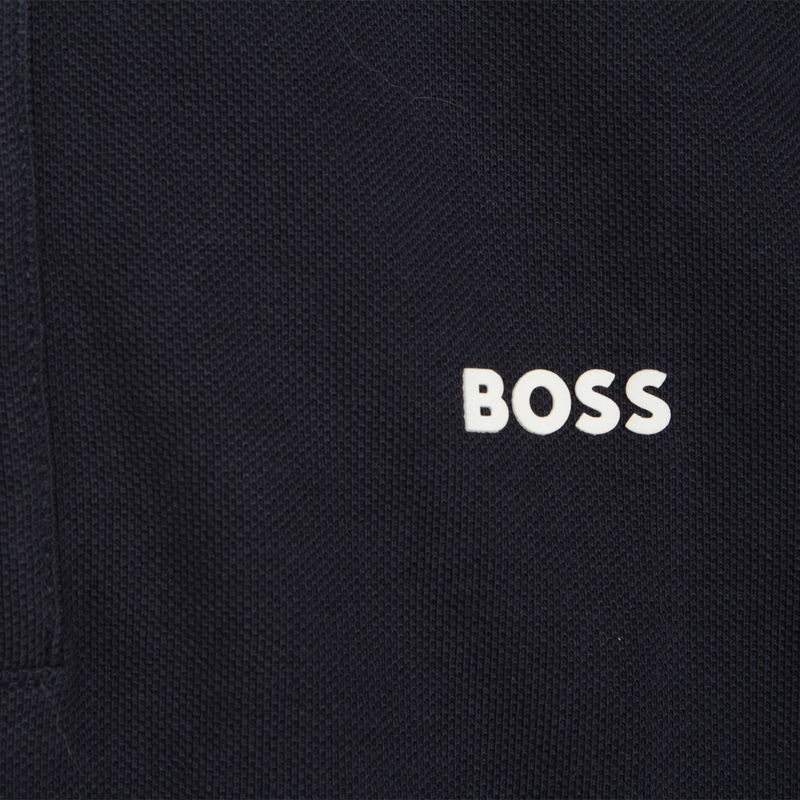 KURZ&Auml;RMELIGES POLOSHIRT BOSS 
                        JUNGE