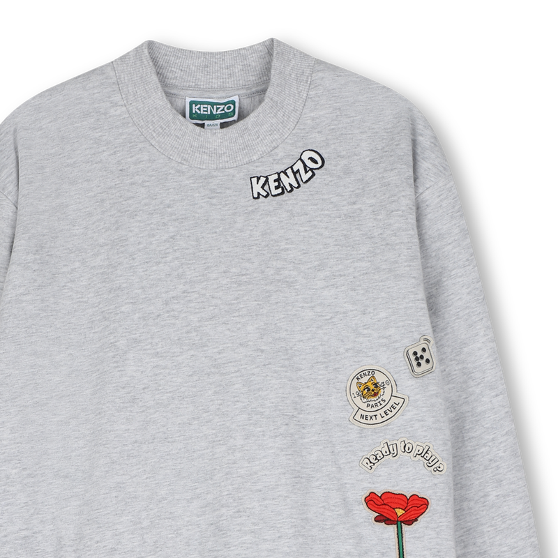 Langarmkleid KENZO KIDS 
                        M&Auml;DCHEN