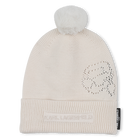 Strickm&uuml;tze mit Bommel KARL LAGERFELD KIDS 
                    UNISEX
