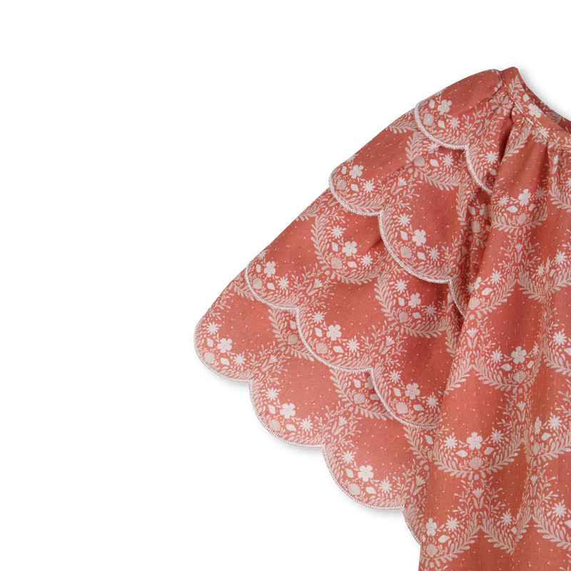 BLUSE MIT BALLON&Auml;RMELN CHLOE 
                        M&Auml;DCHEN