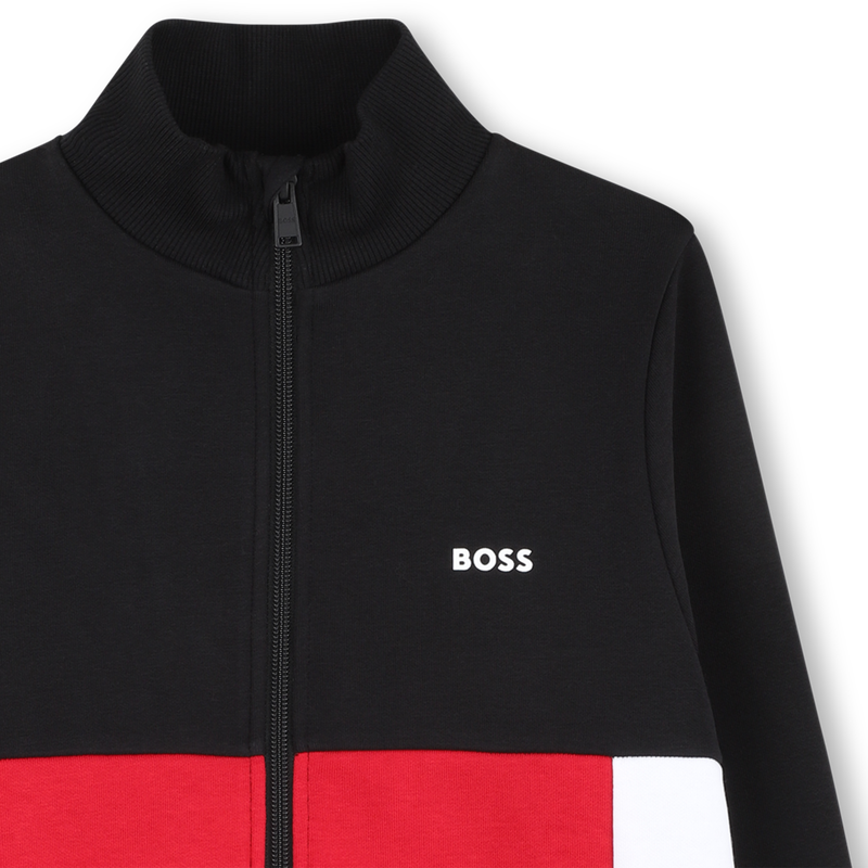 Jogger-Strickjacke BOSS 
                        JUNGE