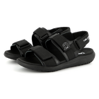 Ledersandalen mit Klett KARL LAGERFELD KIDS 
                    JUNGE