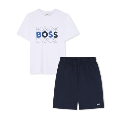 T-SHIRT + BERMUDA-SET BOSS JUNGE