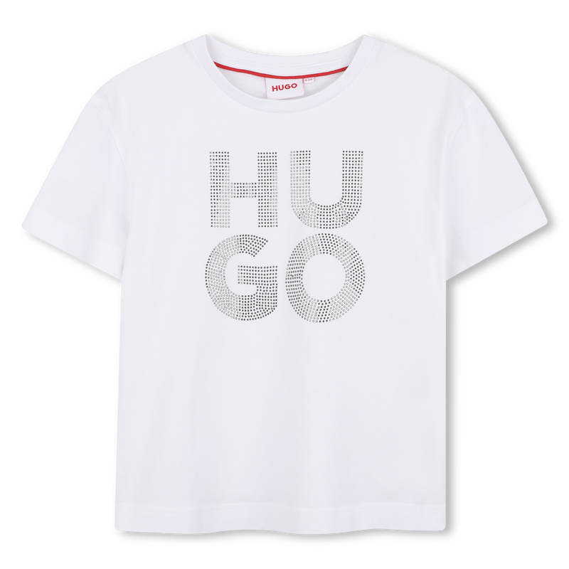 KURZARM T-SHIRT HUGO 
                        MÄDCHEN