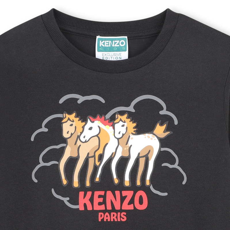 KURZ&Auml;RMELIGES T-SHIRT KENZO KIDS 
                        UNISEX