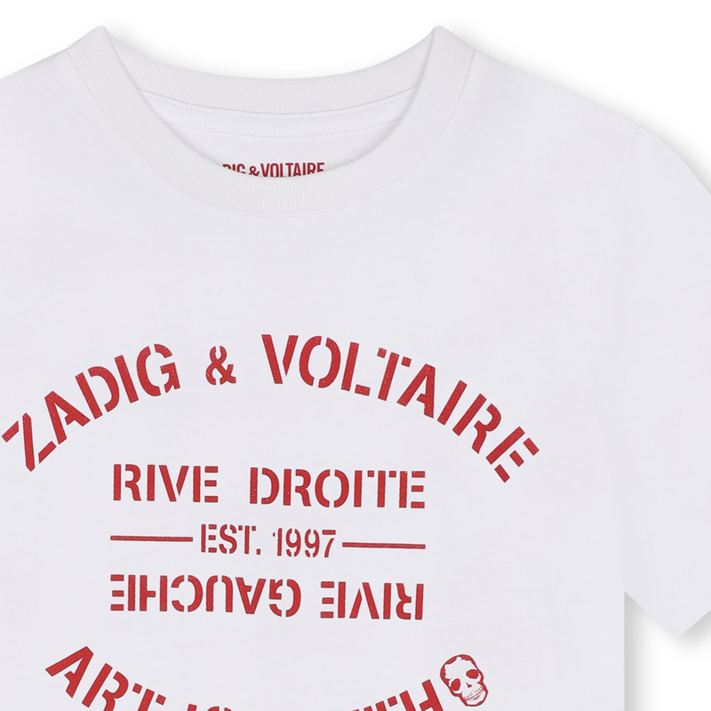 Baumwoll-T-Shirt ZADIG & VOLTAIRE 
                        UNISEX