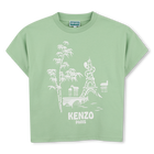 Kurz&auml;rmeliges t-shirt, RUHIGES GR&Uuml;N, hi-res