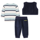 Dreiteiliges Outfit mit Zebramuster TIMBERLAND 
                    JUNGE