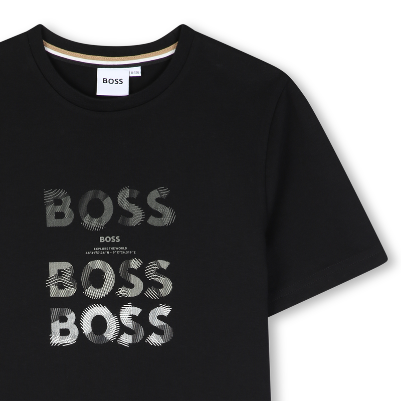 T-Shirt mit kurzen &Auml;rmeln BOSS 
                        JUNGE