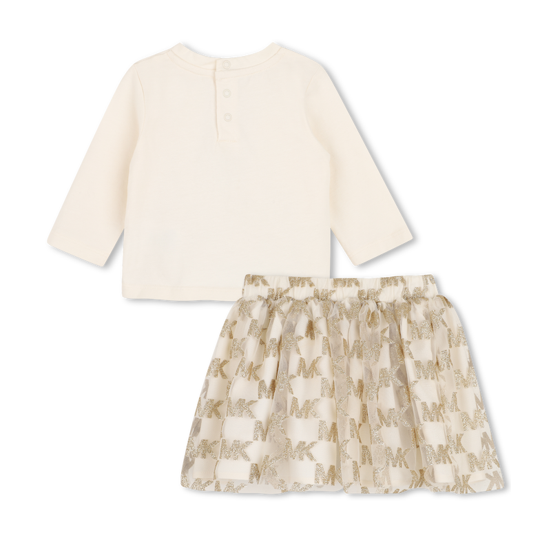 T-Shirt und Rock Set MICHAEL KORS 
                        M&Auml;DCHEN