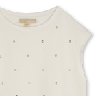 Festliches Baumwoll-T-Shirt MICHAEL KORS 
                    M&Auml;DCHEN