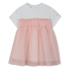 Kurz&auml;rmeliges kleid, HELL ROSE, hi-res