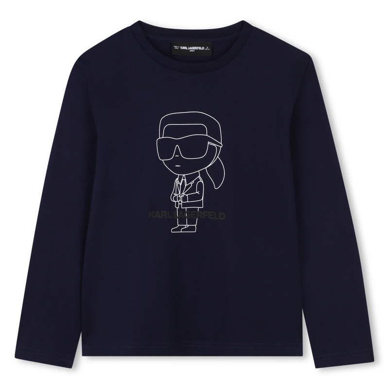 Langarm-T-Shirt KARL LAGERFELD KIDS 
                        JUNGE