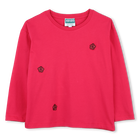Langarm-T-Shirt KENZO KIDS 
                    M&Auml;DCHEN