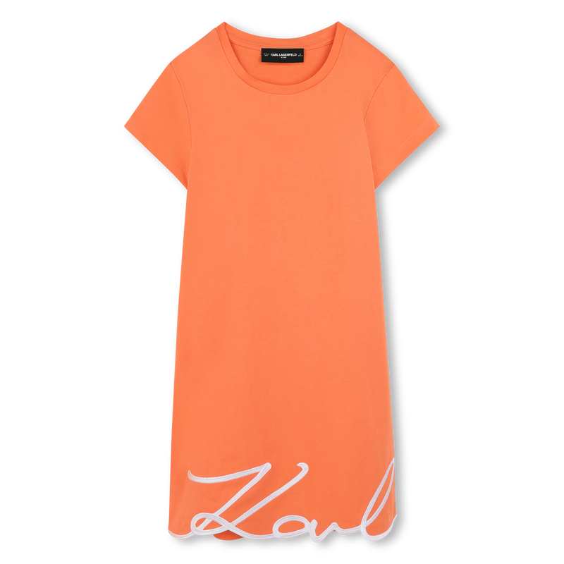 Kurz&auml;rmeliges Kleid KARL LAGERFELD KIDS 
                        M&Auml;DCHEN