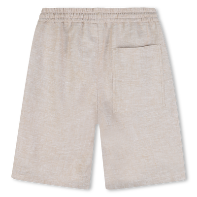 SHORTS AUS LEINEN BOSS JUNGE